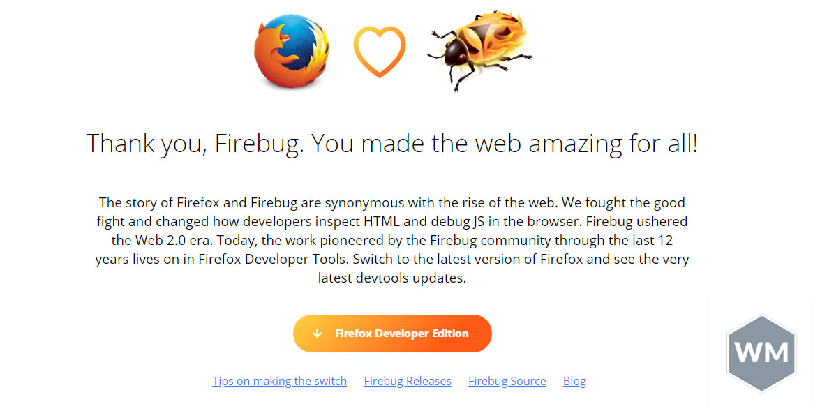 Phần mềm web Firebug