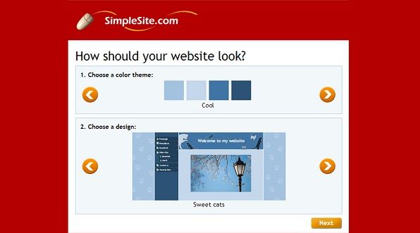 SimpleSite là trang web hỗ trợ tạo website miễn phí tốt cho những người thường xuyên di chuyển.