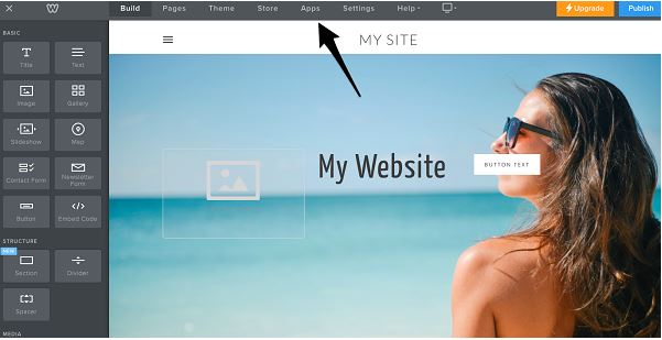 Weebly cũng là một trong những nên tảng mà bạn có thể tạo website miễn phí.