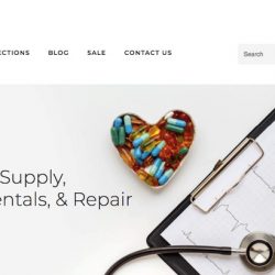 Dịch vụ thiết kế website thiết bị y tế