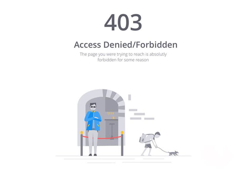 403 forbidden WEBMINI