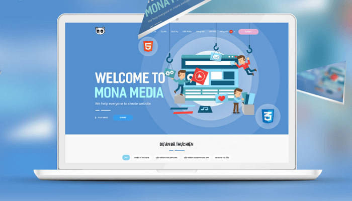 Công ty thiết kế website Mona Media