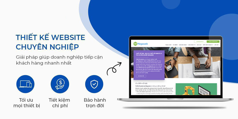 Megaweb - Dịch vụ thiết kế Website đa lĩnh vực