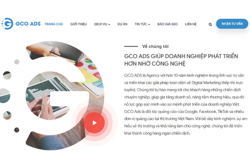 GCO ADS là công ty chuyên cung cấp dịch vụ viết bài quảng cáo