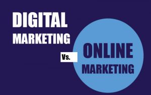 online marketing and digital marketing