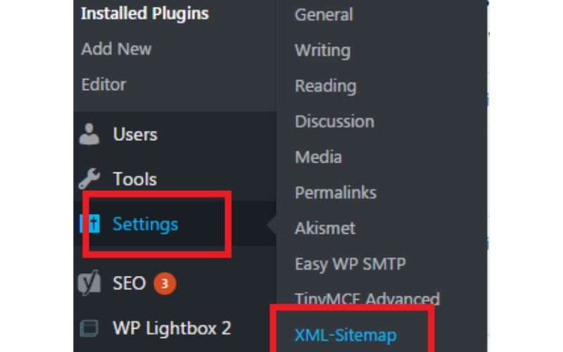 Cấu hình plugin Google XML Sitemaps