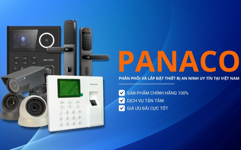 công ty phân phối và lắp đặt camera panaco