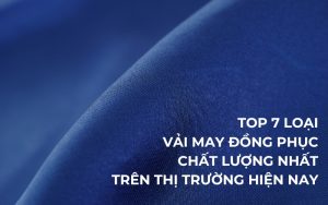 vải may đồng phục