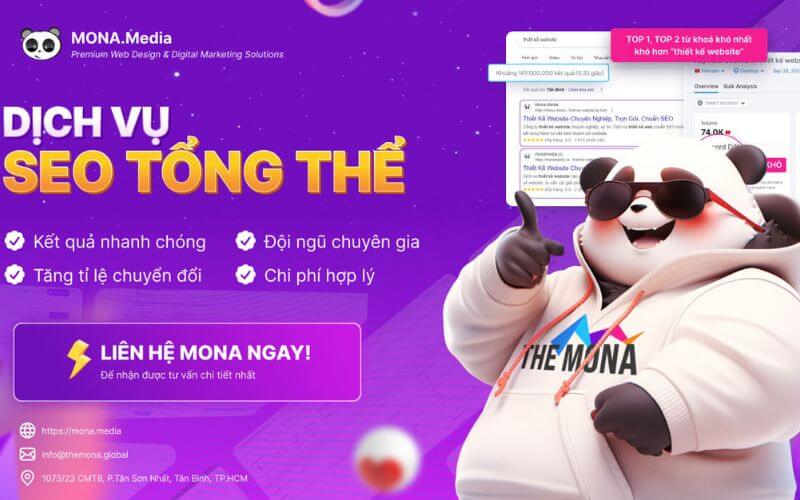 SEO website mona media